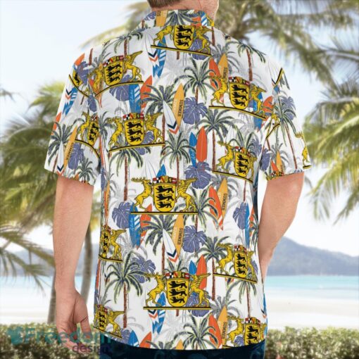 German Baden-Wurttemberg Hawaiian Shirt Beach Shirt Summer Holiday Gift Product Photo 4