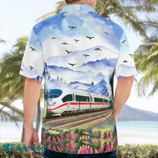 German ICE 3 High Speed Train Hawaiian Shirt Beach Shirt For Men And Women Product Photo 4