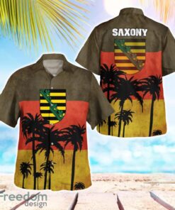 Germany, Saxony Aloha Hawaiian Shirt Beach Gift Shirt