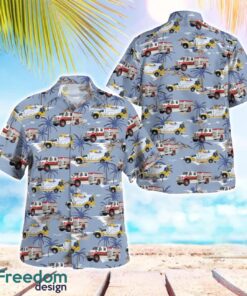 Gilchrist County, Florida, Gilchrist County Fire Rescue Hawaiian Shirt Summer Beach Gift