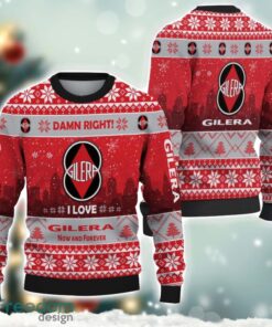 Gilera Damn Right I Lover Gilera Now And Forever 3D Ugly Christmas Sweater Christmas Gift