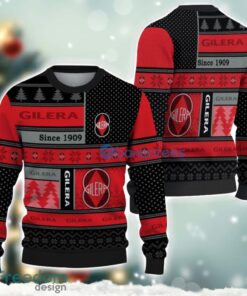 Gilera Logo Ugly Christmas Sweater For Fans Men And Women Christmas Gift Ideas