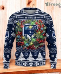 Girondins de Bordeaux Christmas Ugly Sweater 3D Gift For Men And Women Product Photo 2