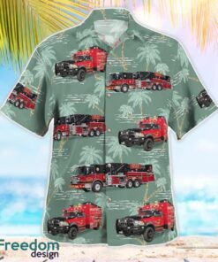 Glynn County Fire Rescue, Georgia 3D Hawaiian Shirt image Glynn County Fire Rescue, Georgia 3D Hawaiian Shirt Product Photo 3