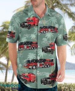 Glynn County Fire Rescue, Georgia 3D Hawaiian Shirt image Glynn County Fire Rescue, Georgia 3D Hawaiian Shirt Product Photo 4