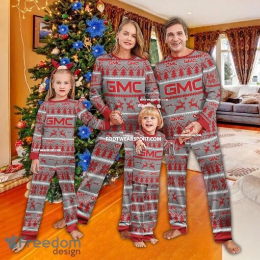 GMC Car Racing Ugly Christmas Pajamas Set Men Women Children - GMC Car Racing Ugly Christmas Pajamas Set Men Women Children