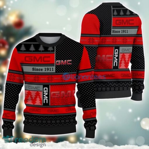 GMC Logo Ugly Christmas Sweater For Fans Men And Women Christmas Gift Ideas Product Photo 1