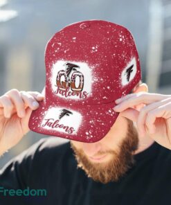 Go Atlanta Falcons Bleached 3D Cap Hat All OVer Print For Men Women Fans - Go Atlanta Falcons Bleached Print Cap_3