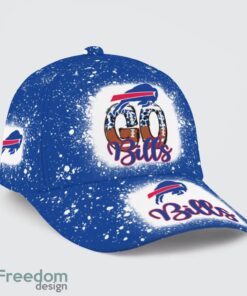 Go Buffalo Bills Bleached 3D Cap Hat All OVer Print For Men Women Fans
