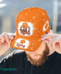 Go Clemson Tigers Bleached 3D Cap Hat All OVer Print For Men Women Fans image Go Clemson Tigers Bleached 3D Cap Hat All OVer Print For Men Women Fans - Go Clemson Tigers Bleached Print Cap_3