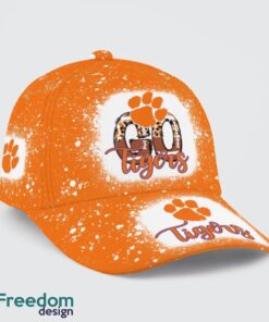 Go Clemson Tigers Bleached 3D Cap Hat All OVer Print For Men Women Fans Go Clemson Tigers Bleached 3D Cap Hat All OVer Print For Men Women Fans