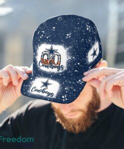 Go Dallas Cowboys Bleached 3D Cap Hat All OVer Print For Men Women Fans - Go Dallas Cowboys Bleached Print Cap_3