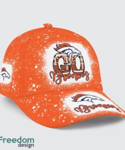 Go Denver Broncos Bleached 3D Cap Hat All OVer Print For Men Women Fans Go Denver Broncos Bleached 3D Cap Hat All OVer Print For Men Women Fans