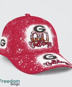 Go Georgia Bulldogs Bleached 3D Cap Hat All OVer Print For Men Women Fans