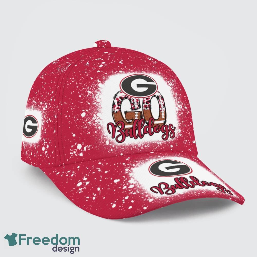 Go Georgia Bulldogs Bleached 3D Cap Hat All OVer Print For Men Women Fans image Go Georgia Bulldogs Bleached 3D Cap Hat All OVer Print For Men Women Fans - Go Georgia Bulldogs Bleached Print Cap_1