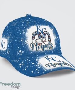 Go Kansas City Royals Bleached 3D Cap Hat All OVer Print For Men Women Fans Go Kansas City Royals Bleached 3D Cap Hat All OVer Print For Men Women Fans