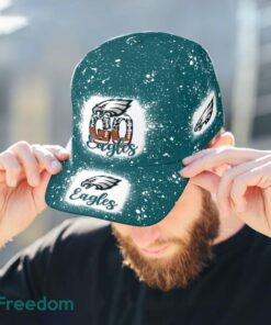 Go Philadelphia Eagles Bleached 3D Cap Hat All OVer Print For Men Women Fans - Go Philadelphia Eagles Bleached Print Cap_3