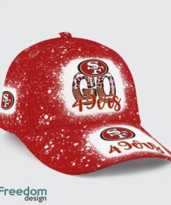 Go San Francisco 49ers Bleached 3D Cap Hat All OVer Print For Men Women Fans