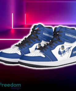 Golden State Warriors Air Jordan Hightop Shoes New Custom Name For Fans Gift Sneaker - Golden State Warriors Air Jordan Hightop Shoes Photo 5