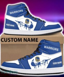 Golden State Warriors Air Jordan Hightop Shoes New Custom Name For Fans Gift Sneaker