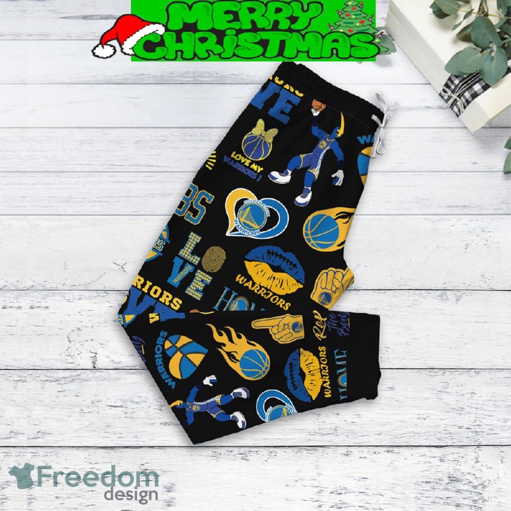 Golden State Warriors Fan Kind Of Girl Fleece Pajamas Set Christmas For Family image Golden State Warriors Fan Kind Of Girl Fleece Pajamas Set Christmas For Family - Golden State Warriors Fan Kind Of Girl Fleece Pajamas Set-2