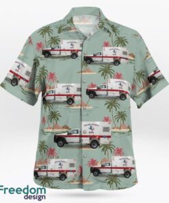 Goliad County, Texas, Goliad County EMS Hawaiian Shirt Product Photo 2