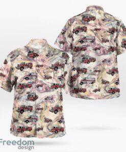 Goochland, Goochland County, Virginia, Goochland Volunteer Fire Rescue Hawaiian Shirt Product Photo 1