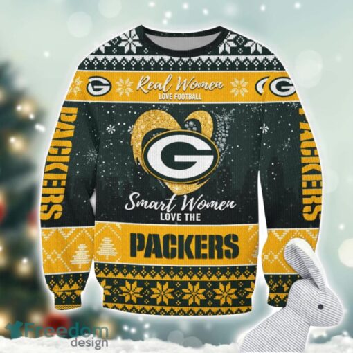 Green Bay Packers Logo Ugly Christmas Sweater For Fans Men And Women Christmas Gift Ideas Product Photo 1