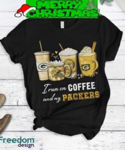 Green Bay Packers Run On Coffee Black Design Fleece Pajamas Set Gift Family - Green Bay Packers Run On Coffee Black Design Fleece Pajamas Set-2
