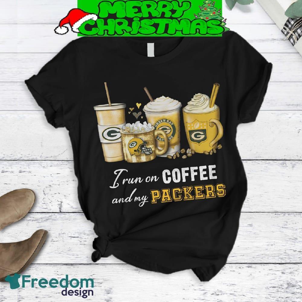 Green Bay Packers Run On Coffee Black Design Fleece Pajamas Set Gift Family image Green Bay Packers Run On Coffee Black Design Fleece Pajamas Set Gift Family - Green Bay Packers Run On Coffee Black Design Fleece Pajamas Set-2