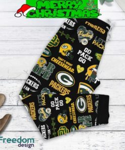 Green Bay Packers Run On Coffee Black Design Fleece Pajamas Set Gift Family image Green Bay Packers Run On Coffee Black Design Fleece Pajamas Set Gift Family - Green Bay Packers Run On Coffee Black Design Fleece Pajamas Set-3