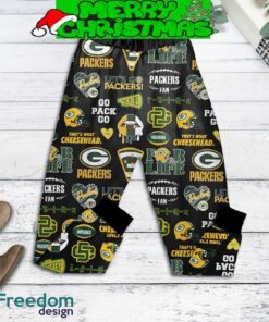 Green Bay Packers Run On Coffee Black Design Fleece Pajamas Set Gift Family image Green Bay Packers Run On Coffee Black Design Fleece Pajamas Set Gift Family - Green Bay Packers Run On Coffee Black Design Fleece Pajamas Set-4