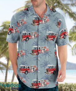 Greencastle Fire Department, Indiana Hawaiian Shirt Beach Summer Shirt Product Photo 3