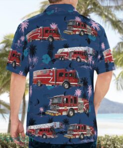 Greenville, South Carolina, Boiling Springs Fire District Aloha Hawaiian Shirt Beach Gift Shirt Product Photo 2