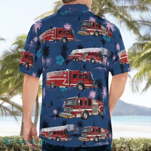 Greenville, South Carolina, Boiling Springs Fire District Aloha Hawaiian Shirt Beach Gift Shirt Product Photo 2