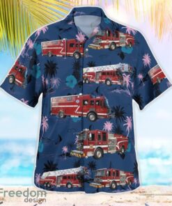 Greenville, South Carolina, Boiling Springs Fire District Aloha Hawaiian Shirt Beach Gift Shirt Product Photo 3