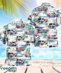 Greenwood, Johnson County, Indiana, Greenwood Fire Department Beach Hawaiian Shirt