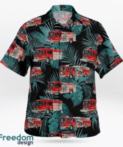 Greer, South Carolina, City of Greer Fire Department - Station 1 Hawaiian Shirt Product Photo 2