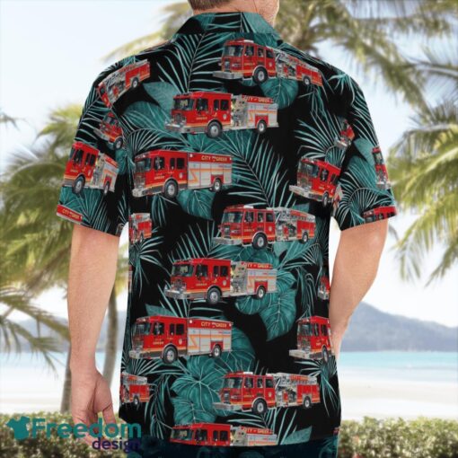 Greer, South Carolina, City of Greer Fire Department - Station 1 Hawaiian Shirt Product Photo 1