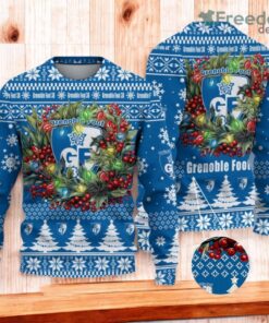 Grenoble Foot 38 Christmas Ugly Sweater 3D Gift For Men And Women Product Photo 1