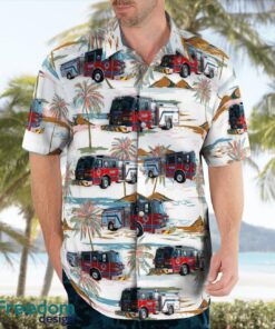 Groveland Fire Department, Florida Beach Hawaiian Shirt Summer Gift Product Photo 4