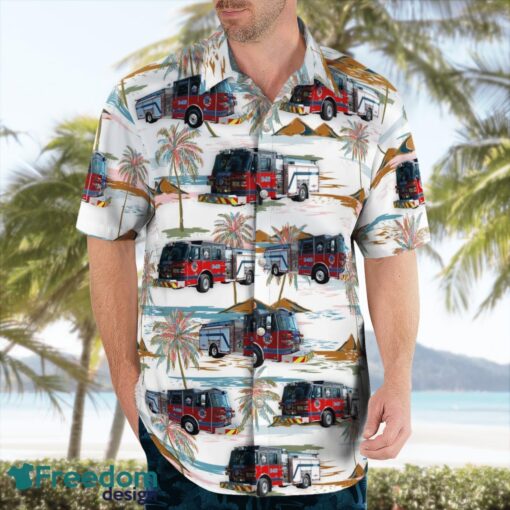 Groveland Fire Department, Florida Beach Hawaiian Shirt Summer Gift Product Photo 4