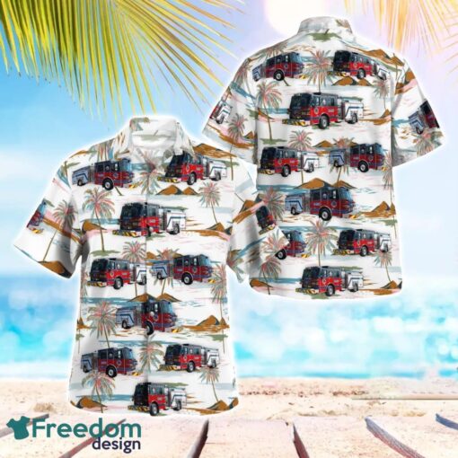 Groveland Fire Department, Florida Beach Hawaiian Shirt Summer Gift Product Photo 1