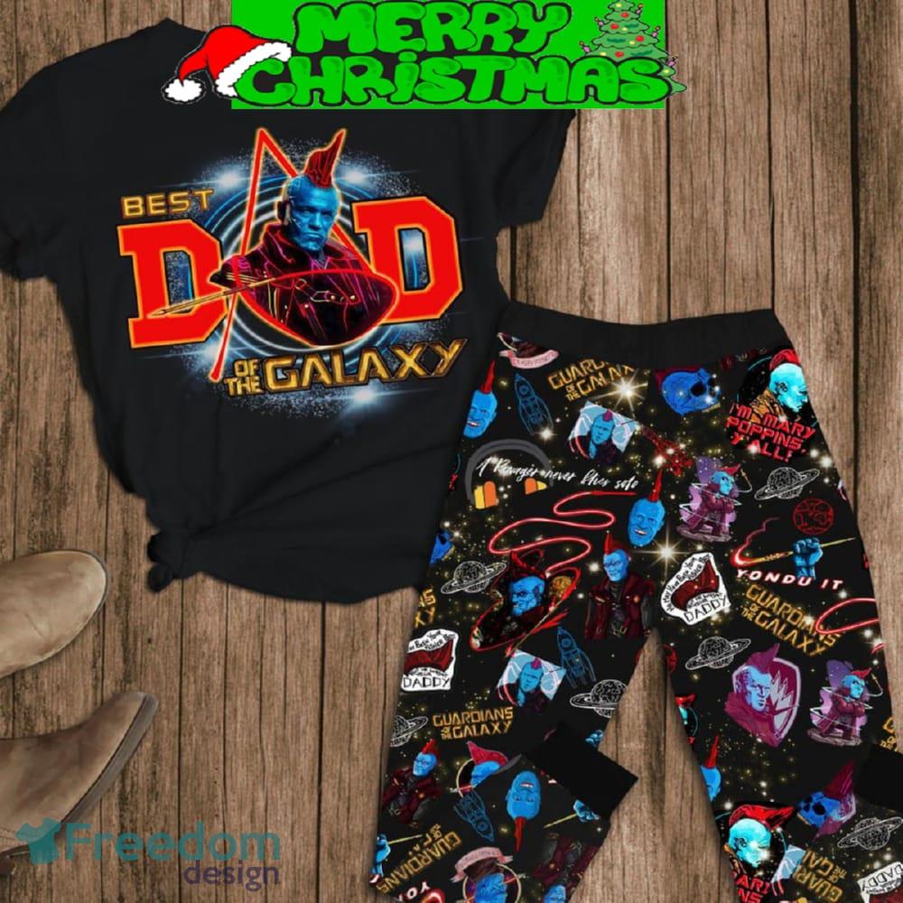 Guardians Of The Galaxy Best Dad Ever Fleece Pajamas Set Christmas For Family image Guardians Of The Galaxy Best Dad Ever Fleece Pajamas Set Christmas For Family - Guardians Of The Galaxy Best Dad Ever Fleece Pajamas Set-1