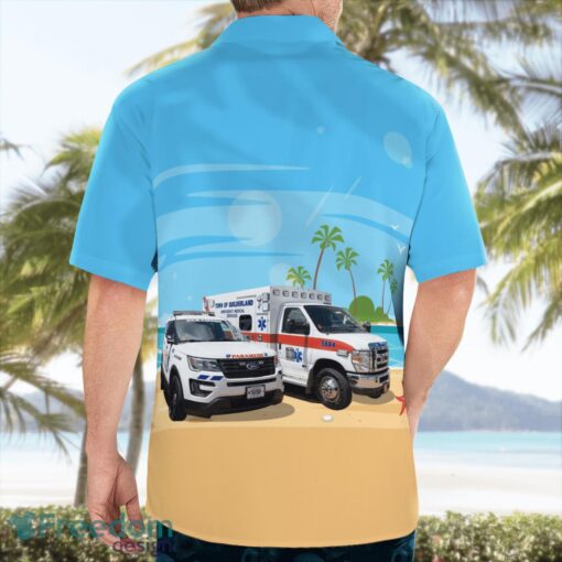 Guilderland, Albany County, New York, Guilderland EMS Aloha Hawaiian Shirt Beach Gift Shirt Product Photo 2