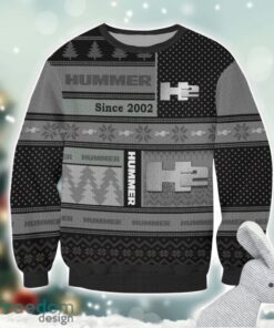 H2 Hummer Logo Ugly Christmas Sweater For Fans Men And Women Christmas Gift Ideas Product Photo 2