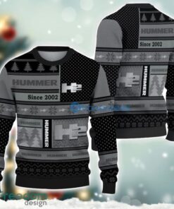 H2 Hummer Logo Ugly Christmas Sweater For Fans Men And Women Christmas Gift Ideas Product Photo 1