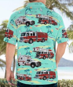 Hagerstown, Maryland, Halfway Volunteer Fire Company 26 Aloha Hawaiian Shirt Beach Gift Shirt Product Photo 2