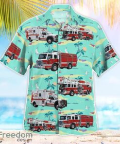 Hagerstown, Maryland, Halfway Volunteer Fire Company 26 Aloha Hawaiian Shirt Beach Gift Shirt Product Photo 3