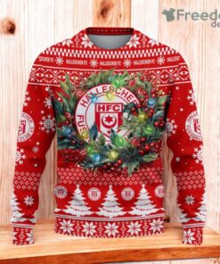 Hallescher FC Christmas Ugly Sweater 3D Gift For Men And Women Product Photo 2